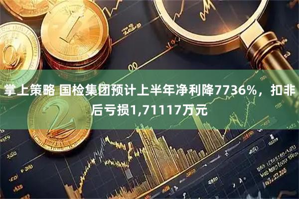 掌上策略 国检集团预计上半年净利降7736%，扣非后亏损1,71117万元